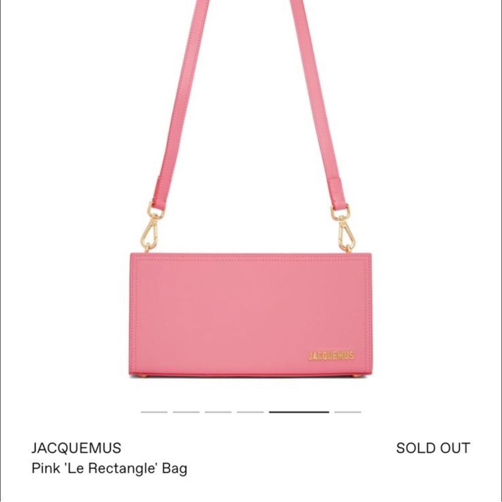 Jacquemus le rectangle bag